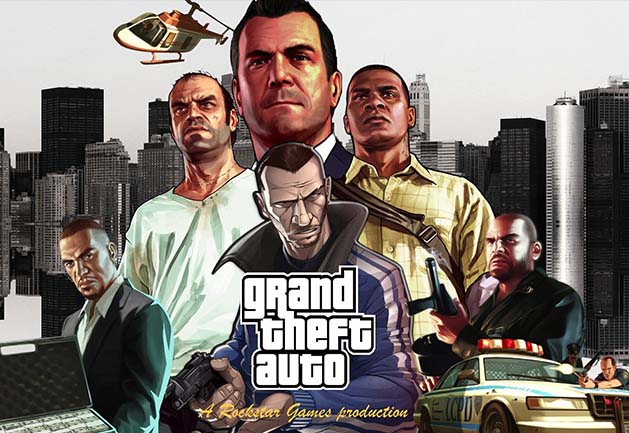 خرید بازی gta v